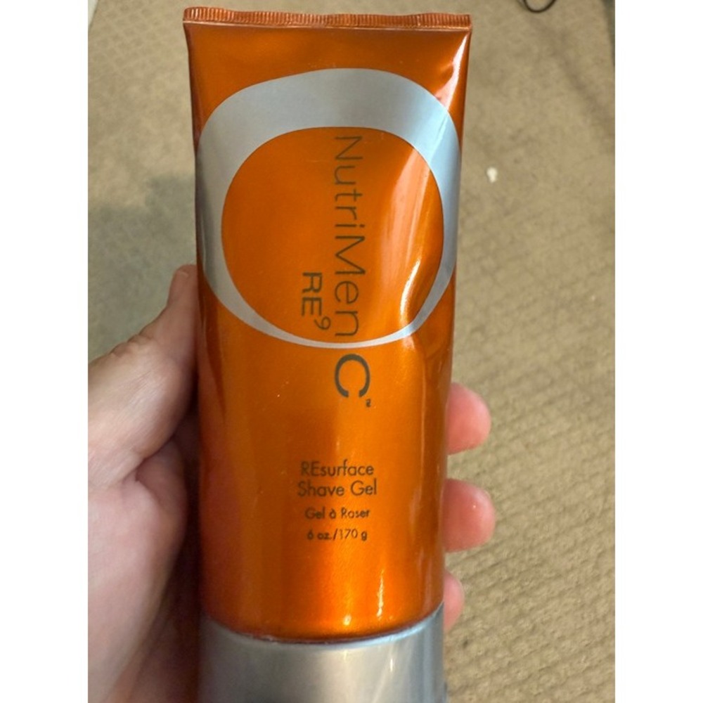 NutriMen C RE9 REsurface shave gel 6 oz 95% full